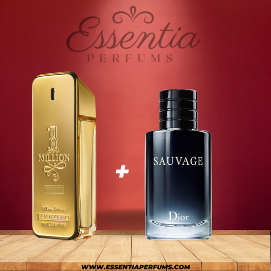 Pack Hombres : 1 Million & Sauvage